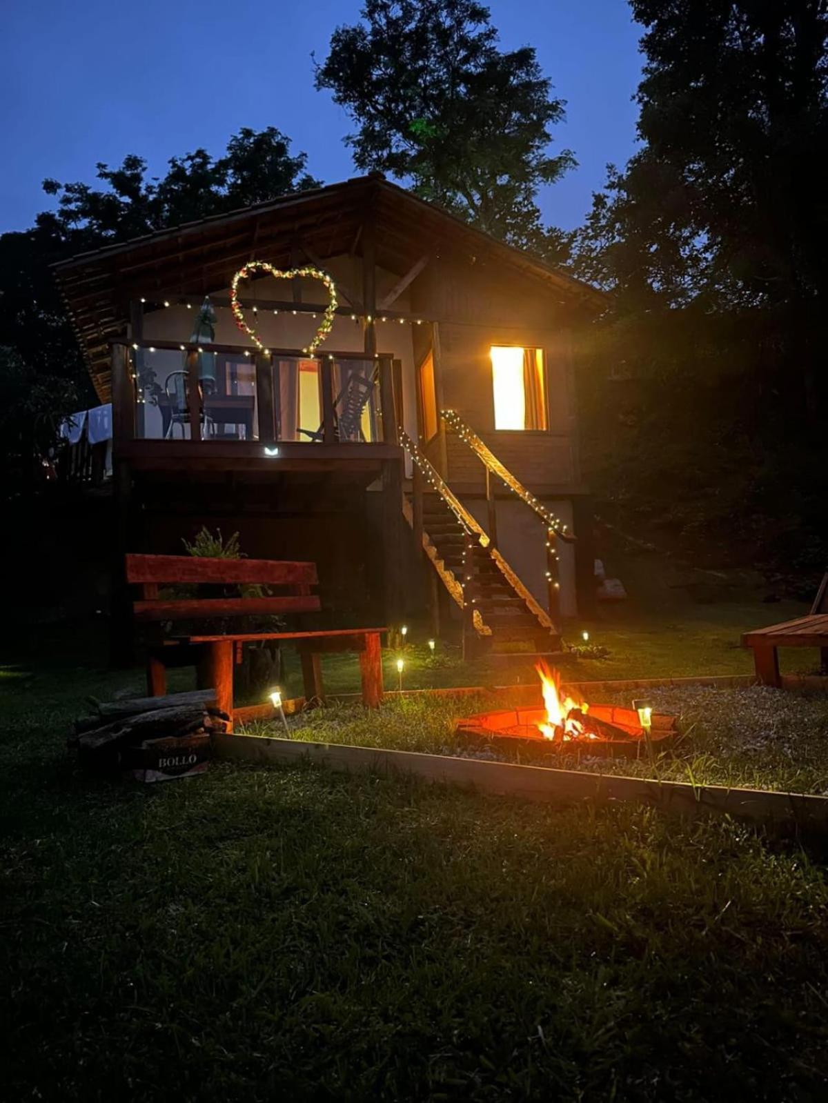 Chales Refugio No Campo サント・アントーニオ・ド・ピニャウ エクステリア 写真